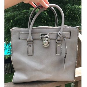 Michael Kors Gray Handbag
